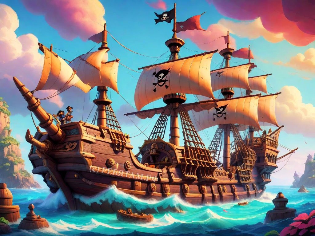 Пиратский корабль